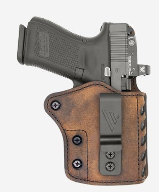 Versacarry Holsters Covert Holster Hybrid IWB Poly/Brn Size 1 3.5"