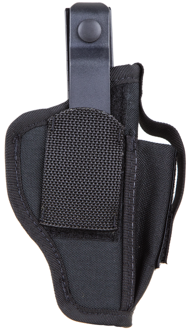 Blackhawk 40AM01BK Multi-Use Iwb/owb Size 01 Black Nylon Belt Clip Fits Medium Autos Fits 3-4" Barrel