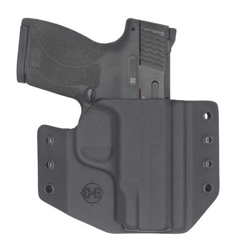 C&G Holsters OWB Covert Holster Blk S&W Shield 45