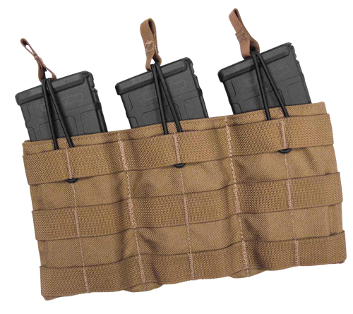Tacshield (military Prod) T3508CY Speed Load Triple Rifle Triple Coyote 1000D Nylon