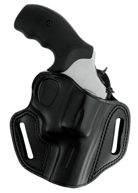 Galco CM192B Combat Master Belt Holster OWB Black Steerhide Fits S&W L Frame M686 3" Right Hand