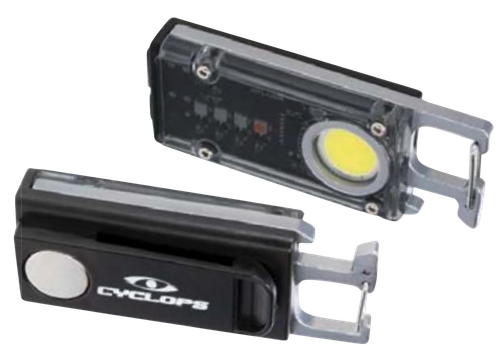 Cyclops CYC-FLSHCLIP Flash Clip Black 300 Lumens Red/Green/Purple/Blue