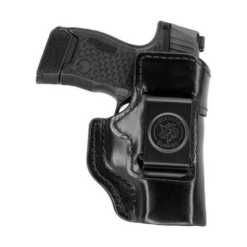Desantis Leather Goods #127 Inside Heat Black RH Holster S&W Bodyguard 2.0
