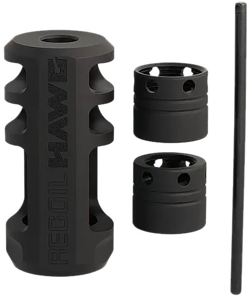 Browning 001293097 Xeno Recoil Hawg Black Matte Stainless Steel 5/8"x24 Threads 2.20" OAL