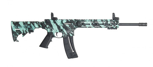 Smith & Wesson M&P15-22 Sport 16.5" CALIFORNIA LEGAL - .22 LR - Robin's Egg Blue