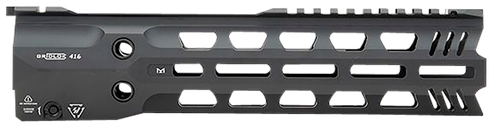 Strike Industries GRIDLOK-416-FD-11 GridLok Full Duty 11"L 1.57"D M-LOK Black Aluminum for HK 416, HK MR556