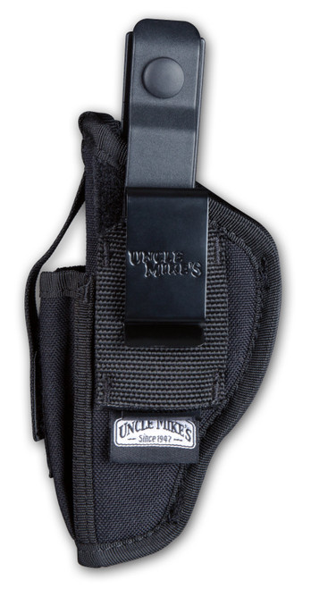 Uncle Mikes Ambidextrous Hip Holsters 3-4" Brl Med & Lg Dbl action Rev.