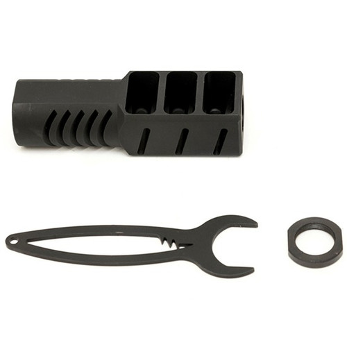 SDS Imports 12GA Muzzle Brake 22X.075 Saiga Thread