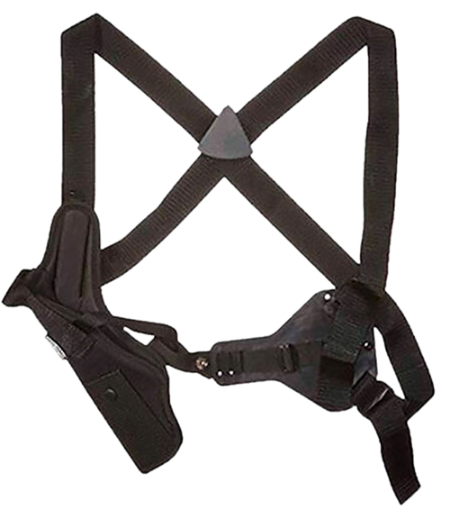 Uncle Mikes Sidekick Vertical Shoulder Holsters 6-1/2"- 7-1/2" Bbl. SA Rev. - RH