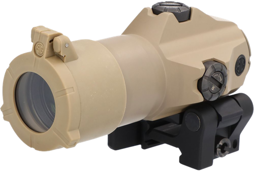 Sig Sauer Electro-Optics SOJ41002 Juliet4 Magnifier Flat Dark Earth 4x 24mm