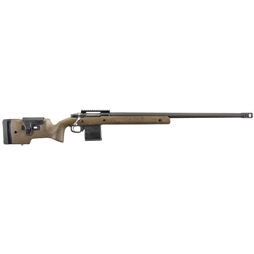 Ruger Hawkeye Long Range Target Rifle CALIFORNIA LEGAL - .308/7.62x51 - Speckled Brown