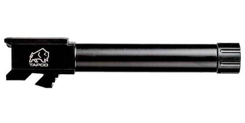 Tapco TAP22002 Glock 9mm Luger Threaded Black Nitride Stainless Steel, Fits Glock 19 Gen1-3