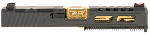 Zaffiri Precision ZPS.2.19.Black.CU.2 ZPS.2 Complete Upper Gold TiN Barrel for Glock 19 GEN 3