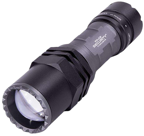 LB Marketing 97818 Long Throw Flashlight Long Throw Black 400 Lumens