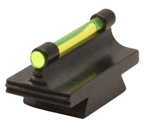 TruGlo TGTG95343RG Front Sight Green Front Fiber Optic/Black Frame 3/8" Dovetail, .343" High