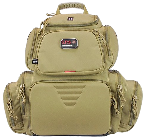 G*Outdoors Gps Bags GPS1711BPT Handgunner Backpack 1000D Nylon Tan