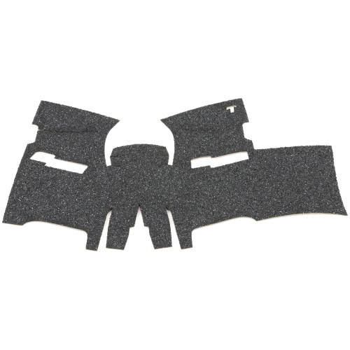 TALON Grips Inc Granulate, Grip, Adhesive Grip, Fits SIG Sauer P250/P320 Compact, Medium Module, Black 001G