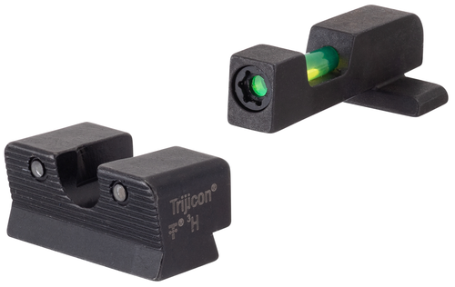 Trijicon Di Night Sight Set Green with Black Outline Front and Rear for Springfield Armory Xd-s and Xd-e