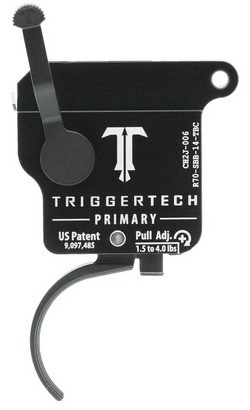 TriggerTech Tt 700 Trigger Black Primary Curved Single