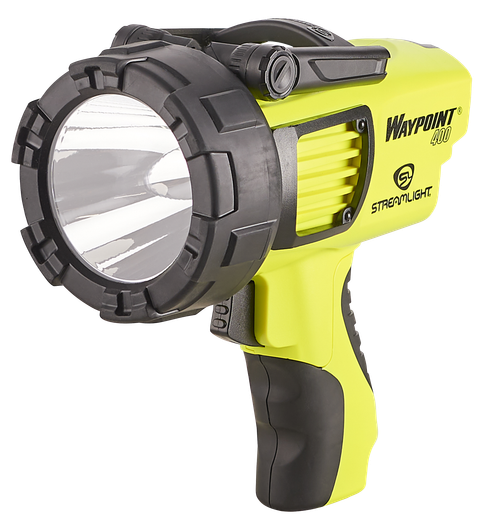 Streamlight 44910 WayPoint 400 38/600/1400 Lumens White LED Yellow Polycarbonate 1,265 Meters