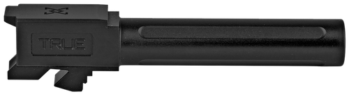 True Precision INC TPG19BXBL Glock 9MM Luger 4" Fluted Black Nitride Stainless Steel, Fits Glock 45/19X/19