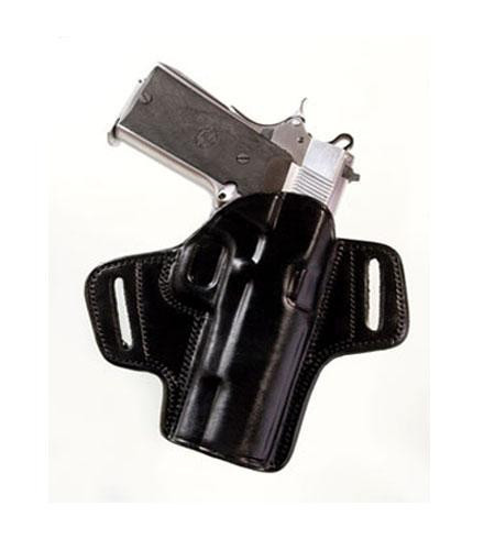Tagua Gun Leather Gunleather Open Top Belt Holster for Colt Gov't 1911 5" Black Right Hand