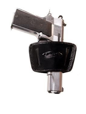 Tagua Gun Leather Inside Waistband Black Large Leather Holster