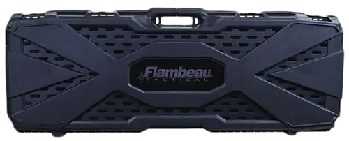 Flambeau 6500AR Tactical Rifle Case Black Polypropylene Water Resistant