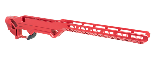 Timber Creek Outdoor INC Creek Outdoors ERCR7SAR Enforcer Rifle Chassis Red Aluminum SA Rem700 Action Right