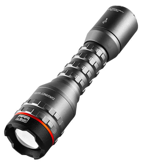 NEBO NEBFLT1063 Davinci 800L Flashlight Gray 100/400/800 Lumens White LED