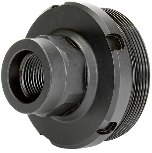 Griffin Armament DT1375X24-1/2X28 Thread Adapter 1/2"x28 17-4 Stainless Steel Nitride Black