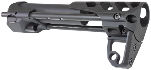 Odin Works Oscqsblk Close Quarters Rifle Stock Black 6061-T6 Aluminum Compatible W/ AR-15/M4/5.56/223