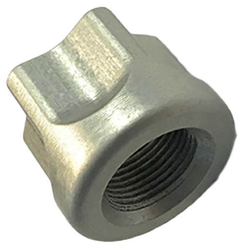 Timber Creek Outdoor INC Creek Outdoors 1/228TPS Thread Protector Silver Billet Aluminum 1/2-28
