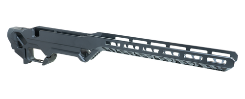 Timber Creek Outdoor INC Creek Outdoors ERCR7SABL Enforcer Rifle Chassis Black Aluminum SA Rem700 Action Right
