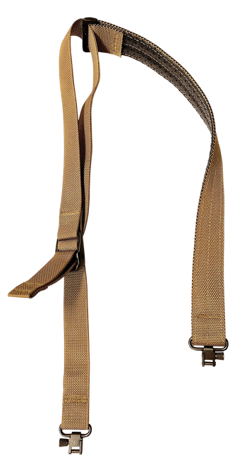 Tacshield (military Prod) T6115CY Buckhorn Sling Coyote Tan Webbing Rifle/Shotgun