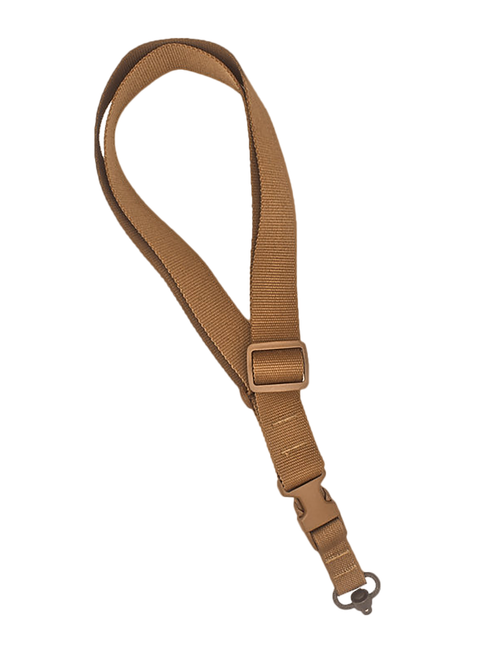 Tacshield (military Prod) T6006CY CQB Sling Coyote Tan Webbing Rifle/Shotgun