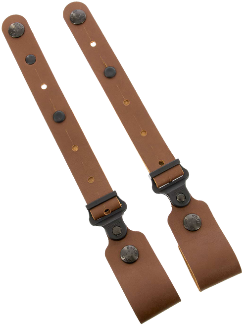 Galco MC2TD Horizontal Shoulder System Tie Down Set 2.0 Tan Full Grain Leather Ambidextrous
