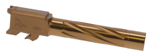 Rival Arms RARA20S201C Precision V1 Match Grade 9mm Luger 4.25" Spiral Fluted Bronze PVD Stainless Steel