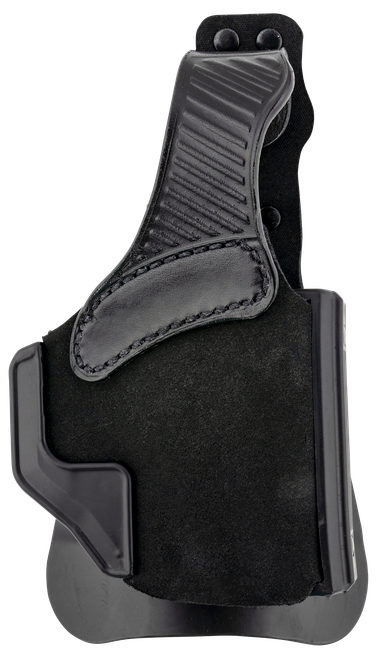 Galco W2800RB Wraith 2.0 OWB Black Leather Compatible w/ Glock 43X/Taurus GX4/Springfield Hellcat Paddle