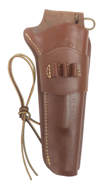 Hunter Company 1095-50 Cartridge Loop OWB Size 50 Antique Brown Leather Belt Slide Fits SA Revolver Fits