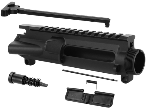 TacFire UP01C2 Stripped Upper Receiver 5.56X45MM NATO Black Anodized for AR-15