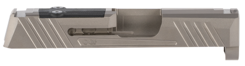 Grey Ghost Precision GGP365GRY1 GGP365 Version 1 Slide Fits SIG P365, Optic Cut Compatible W/ SIG RomeoZero &