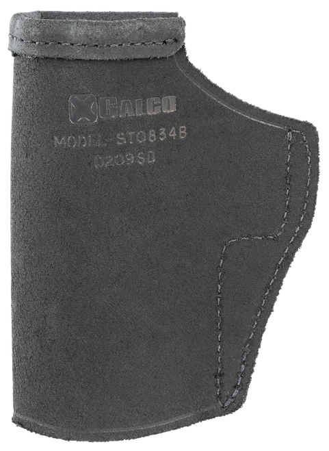 Galco STO834B Stow-N-Go IWB Black Leather Compatible W/ Glock 48/48 Mos/s&w M&P Shield Ez Belt Clip Mount