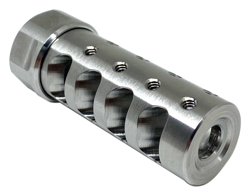 American Precision Arms G3A1222S The Answer Gen 3 Micro Bastard Brake Stainless Steel with 1/2"-28 tpi