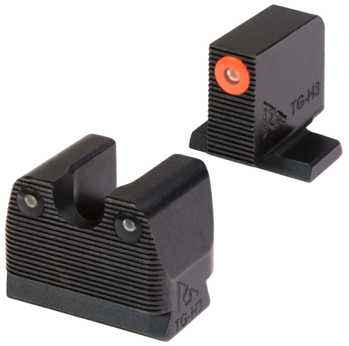Rival Arms RARA1A231S SIG Sauer 3-Dot Night Sights Green Tritium Orange Outline Front Sight-Green Tritium