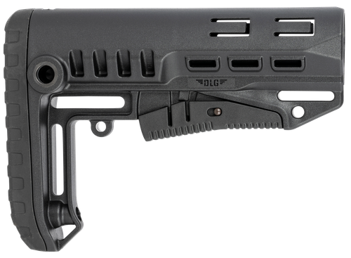 NcSTAR DLG-130 Compact Mil-Spec Stock Black Synthetic