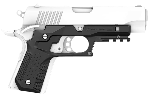 Recover Innovations INC Tactical CC3C-01 Grip & Rail System Black Polymer Picatinny for Compact 1911