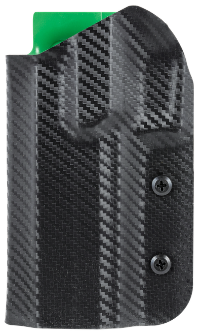 Uncle Mikes 54RNC74BGL Range/Competition Holster OWB Black/Green Boltaron Belt Slide Fits Sig X5 Left Hand