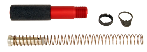 LBE Unlimited PBUFKTRED Pistol Buffer Tube Kit Red AR-Platform