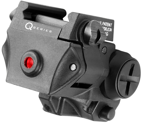 iProtec 6116 SC-R Laser Q-Series Black/Red Laser 5.0 mW Output 635nM Wavelength, Compact/Subcompact Pistols